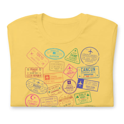 Global Passport Stamps Graphic T-Shirt Series | Travel & Wanderlust Tee by Passport Outfitters
