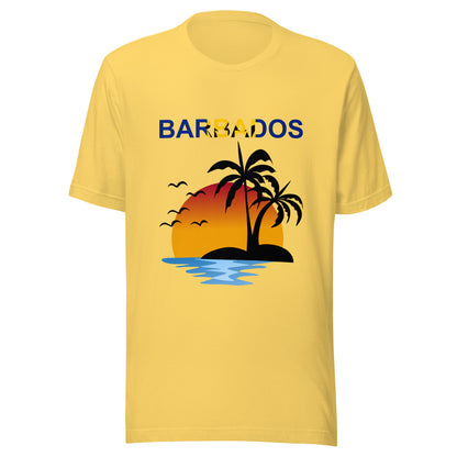 Barbados Island Vibes Unisex t-shirt by Passport Outfitters