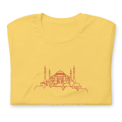 Istanbul Graphic T-Shirt | Hagia Sophia Skyline Travel Tee by Passport Outfitters