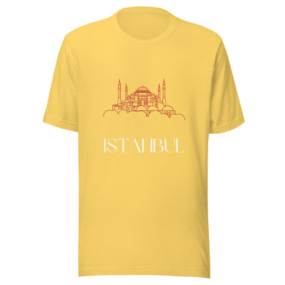 Istanbul Graphic T-Shirt | Hagia Sophia Skyline Travel Tee by Passport Outfitters