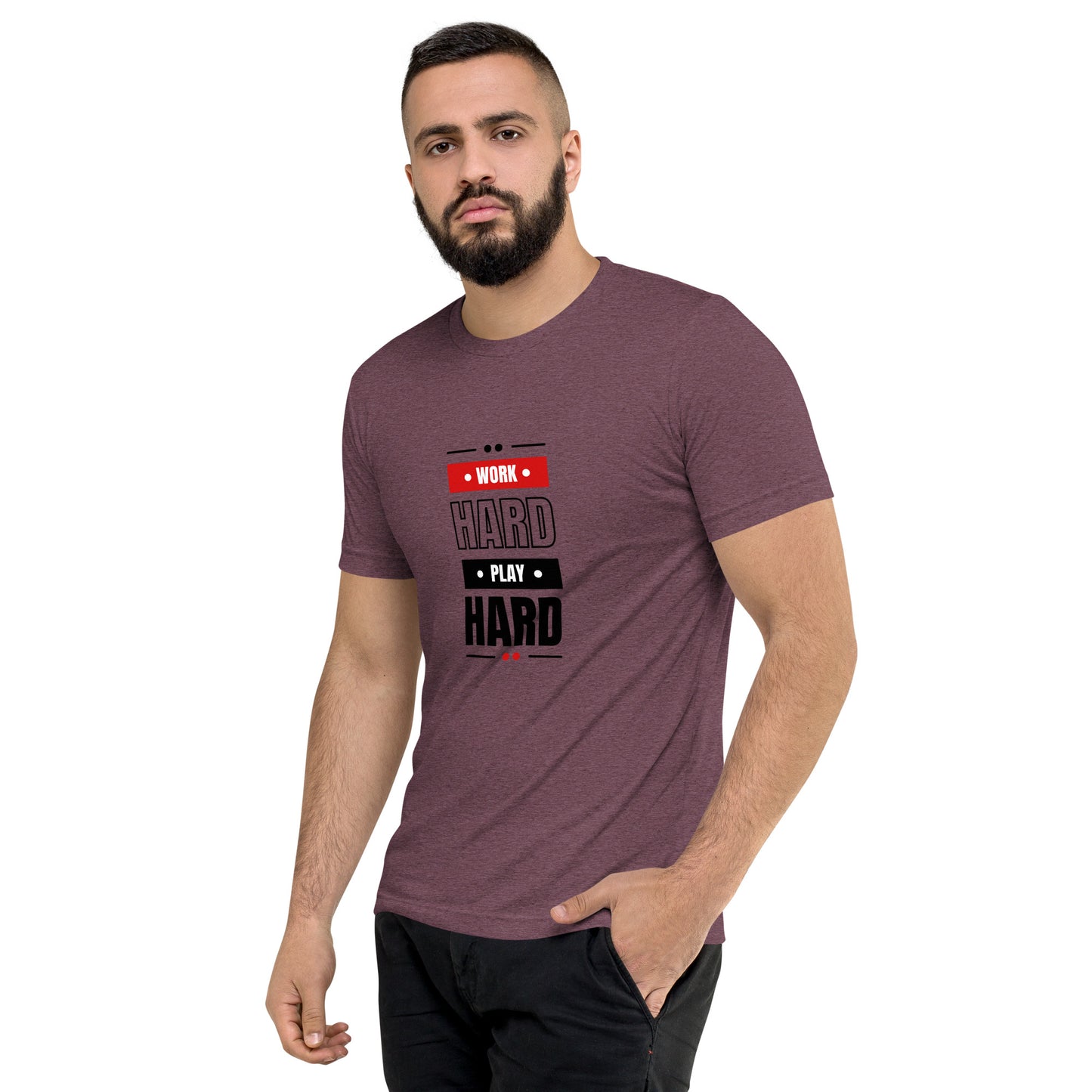 Work Hard Play Hard short sleeve t-shirt