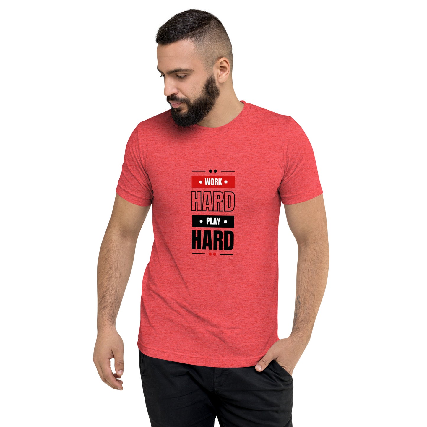 Work Hard Play Hard short sleeve t-shirt