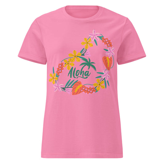 Aloha Hawaii Women’s basic softstyle t-shirt by Passport Outfitters