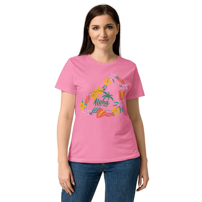 Aloha Hawaii Women’s basic softstyle t-shirt by Passport Outfitters