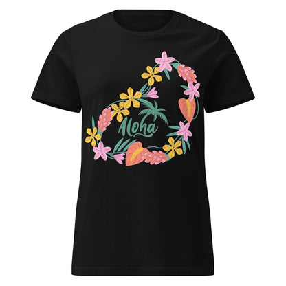 Aloha Hawaii Women’s basic softstyle t-shirt by Passport Outfitters