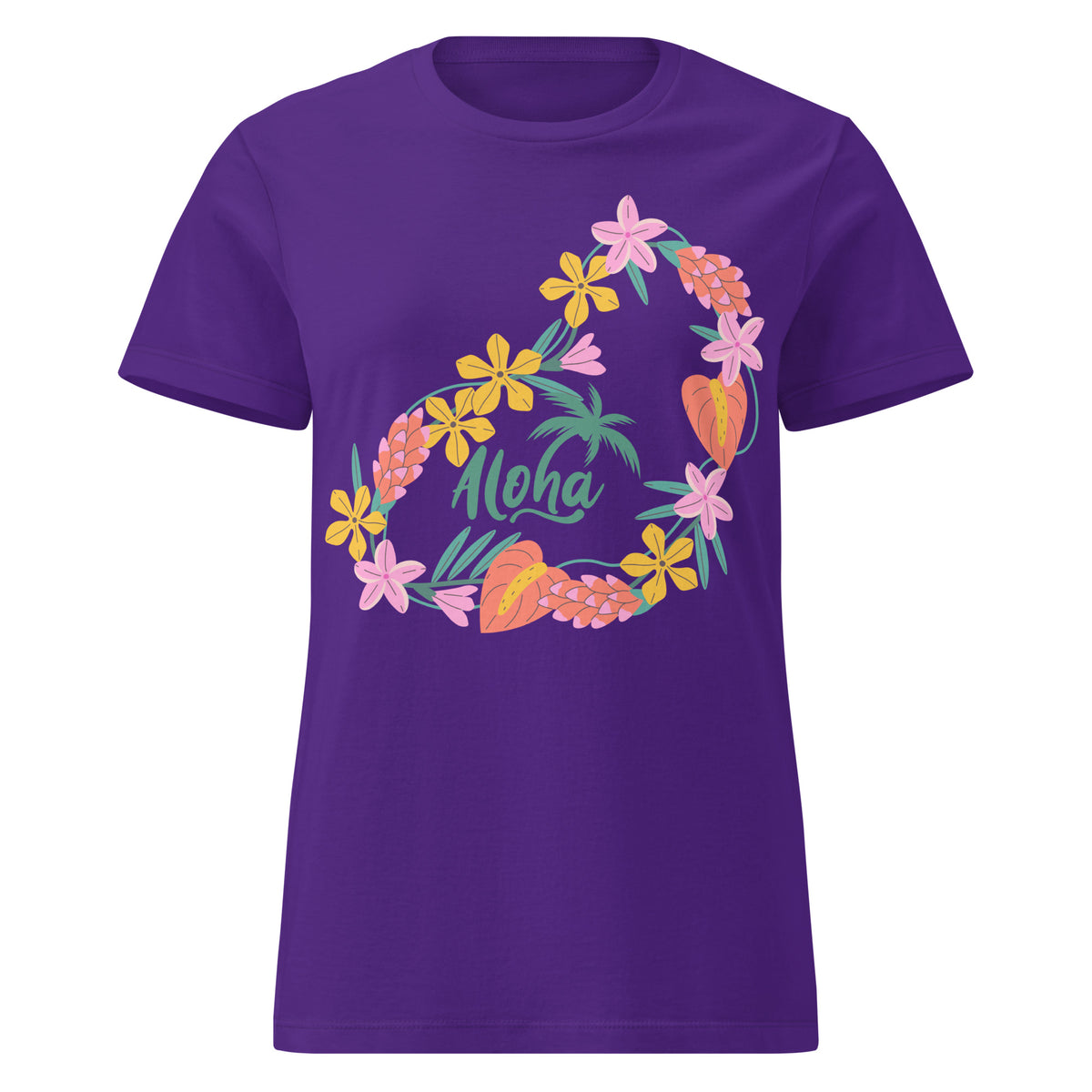 Aloha Hawaii Women’s basic softstyle t-shirt by Passport Outfitters