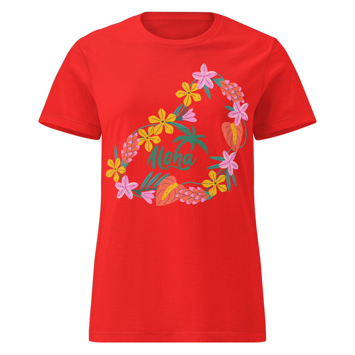 Aloha Hawaii Women’s basic softstyle t-shirt by Passport Outfitters