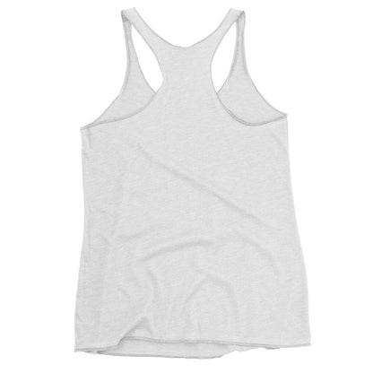 Womens Racerback Tank Top Soft Lightweight Tri Blend Raw Edge Seams by Passport Outfitters