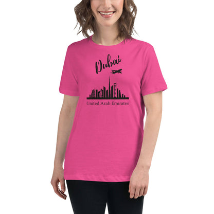 Women's Relaxed  Dubai T-Shirt - Passport Outfitters Apparel 