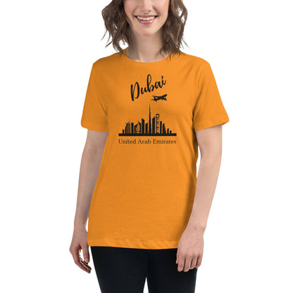 Women's Relaxed  Dubai T-Shirt - Passport Outfitters Apparel 