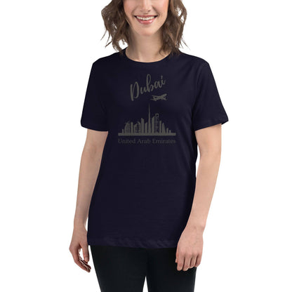 Women's Relaxed  Dubai T-Shirt - Passport Outfitters Apparel 