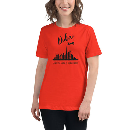 Women's Relaxed  Dubai T-Shirt - Passport Outfitters Apparel 