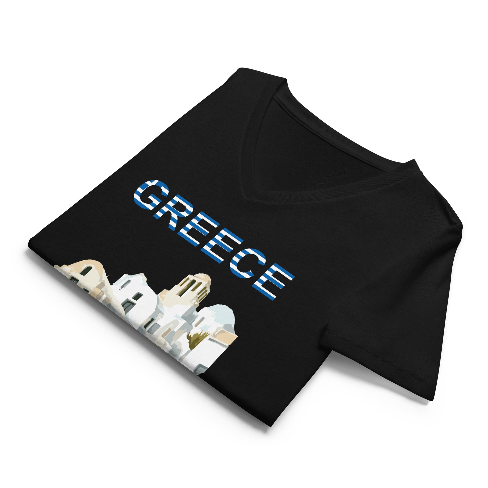 Greece Series Women’s relaxed v-neck t-shirt by Passport Outfitters