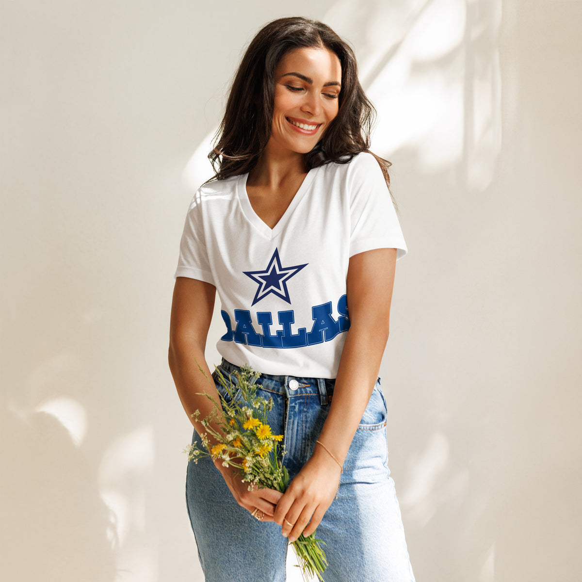 Women’s Dallas relaxed v-neck t-shirt by Passport Outfitters